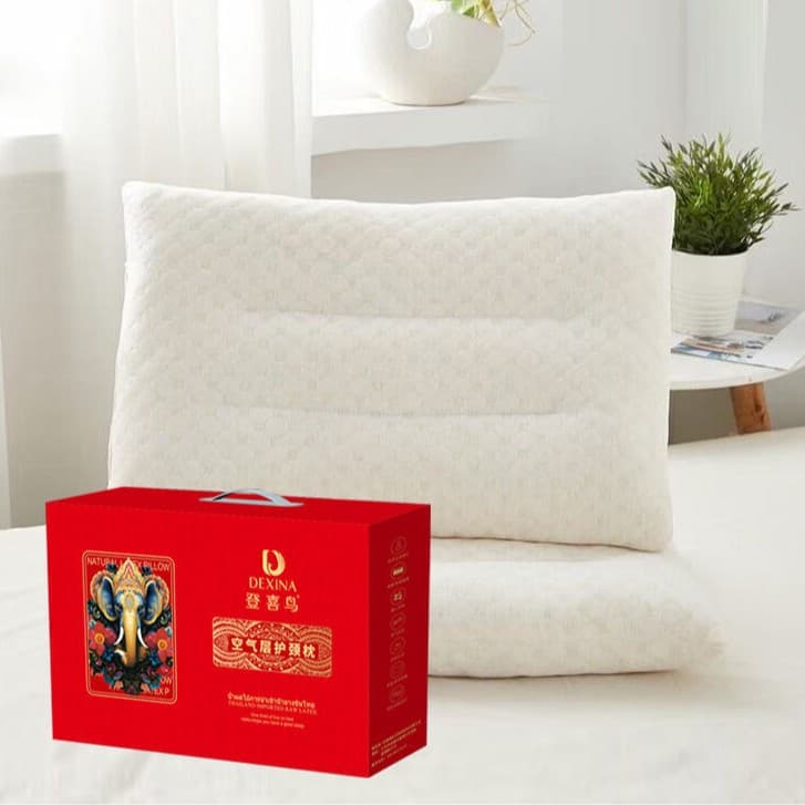 Dengxiniao Air Layer Granule Pillow, Promotional Gift for Children's Cervical Support and Adult Latex Pillow Core, Home Sleep Pillow