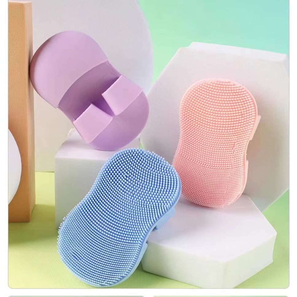 Factory Stock Mini Finger Face Wash Brush Makeup Remover Cleansing Brush Soft Bristle Silicone Brush Massage Nose and Nasal Wing Cleaner