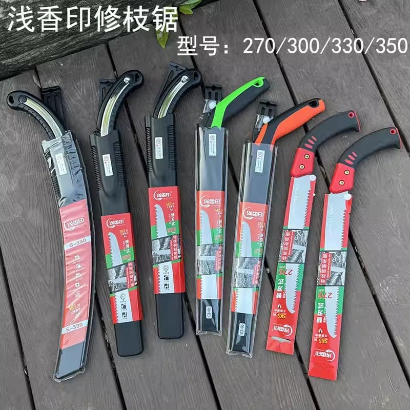 Hand Saw Small Household Quick Manual Woodworking Tree Cutting Tool Taiwan Garden Logging SK5 Steel Saw