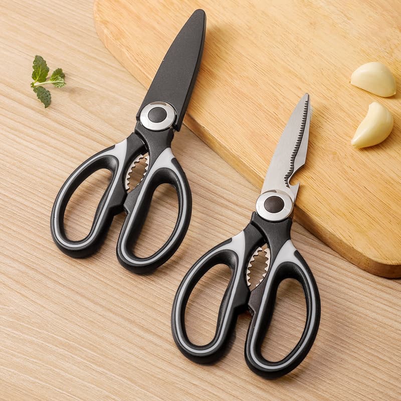 Thickened Kitchen Scissors Wholesale, Heavy-Duty Poultry Bone Shears, Household Stainless Steel Panda Scissors, Large Multi-purpose Food Scissors