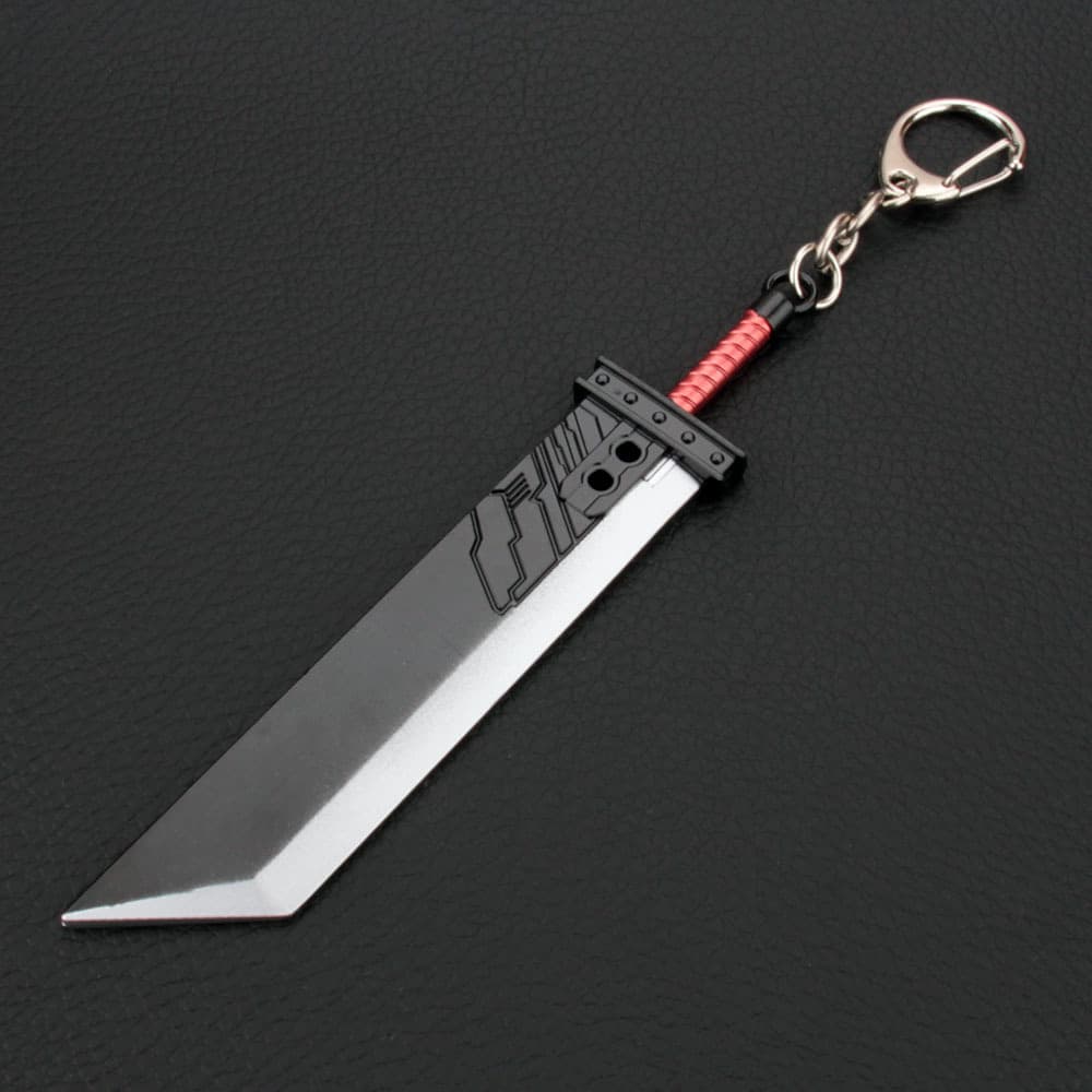 Final Fantasy Cloud Zack's Sword of Destruction Weapon Keychain Charm - New Arrival in the Game Merchandise Market