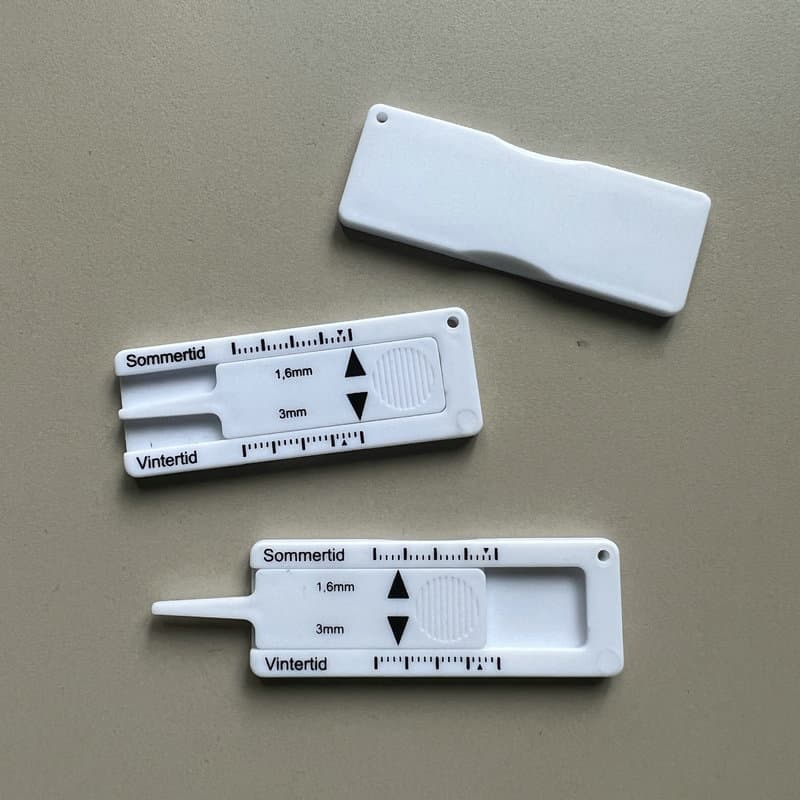 Mini Promotional Tire Tread Measurer, Car Tire Tread Depth Gauge