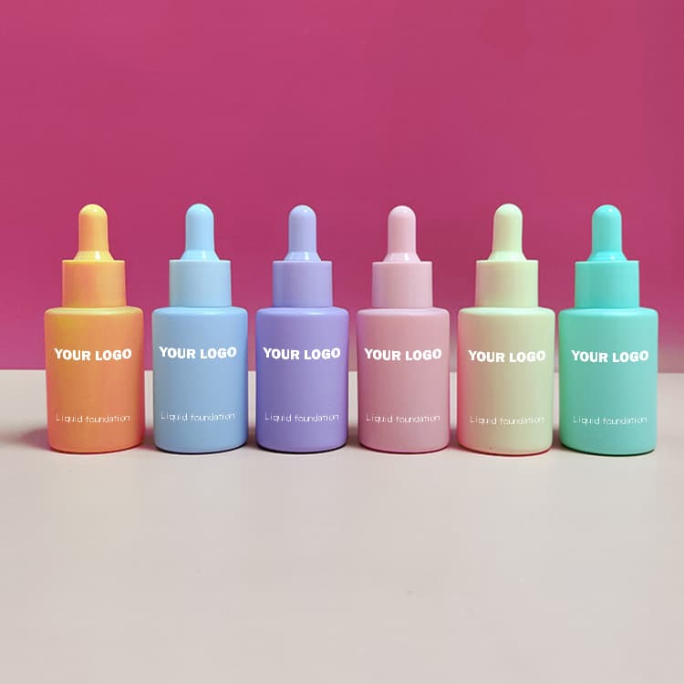 Cross-border foreign trade makeup liquid foundation without LOGO can be printed in English for small batch wholesale Foundation