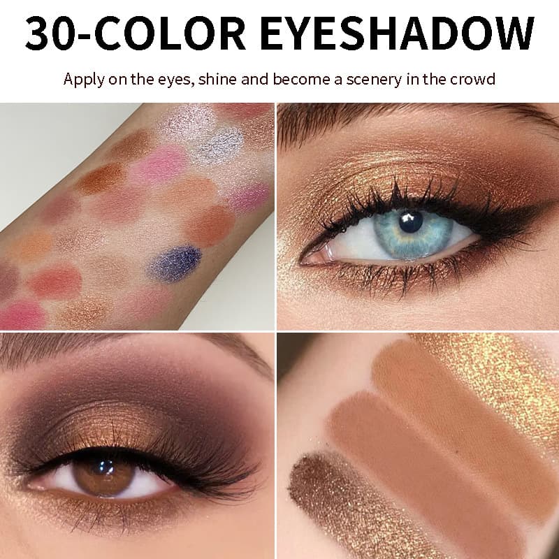 MISSROSE Cross-border Wholesale 39-Color Makeup Palette Set Eyeshadow Blush Powder Highlighter Lip Gloss Eyebrow Pencil Cosmetic Box