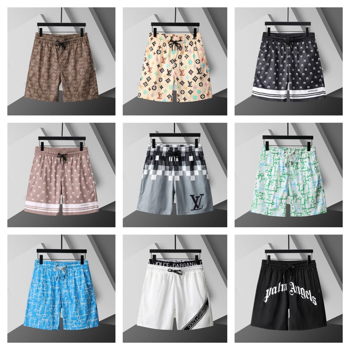[Correct version] 26 new cross-border summer quick-drying shorts, five-point beach pants, men's casual, fashionable and versatile