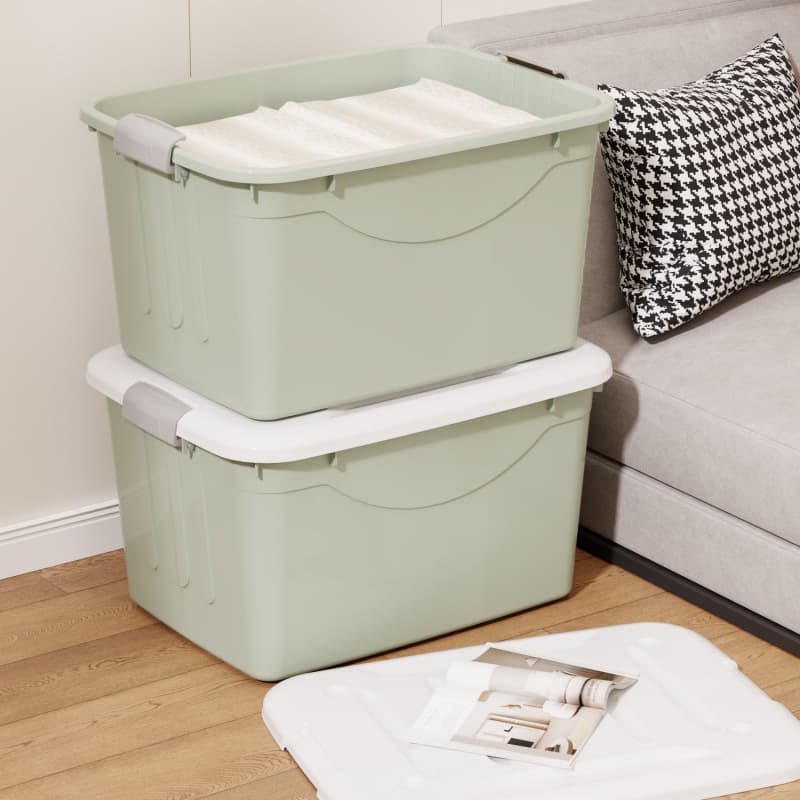 Plastic Storage Box Large Capacity for Clothes Extra Large Organizing Container Toy Car Storage Bin with Lid