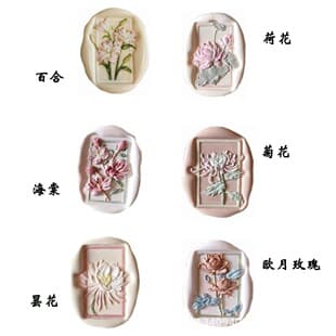 Rose Wax Seal Stamp Multi-Style Series Factory Direct Wholesale Envelope Sealing Zinc Alloy Universal Wax Seal Stamp Head