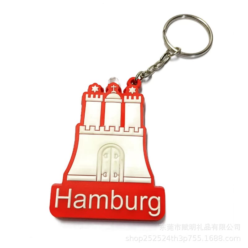 DIY Double-Sided Cartoon Soft Rubber 50pcs Anime Keychains Custom Photo Keychain Custom Small Batch