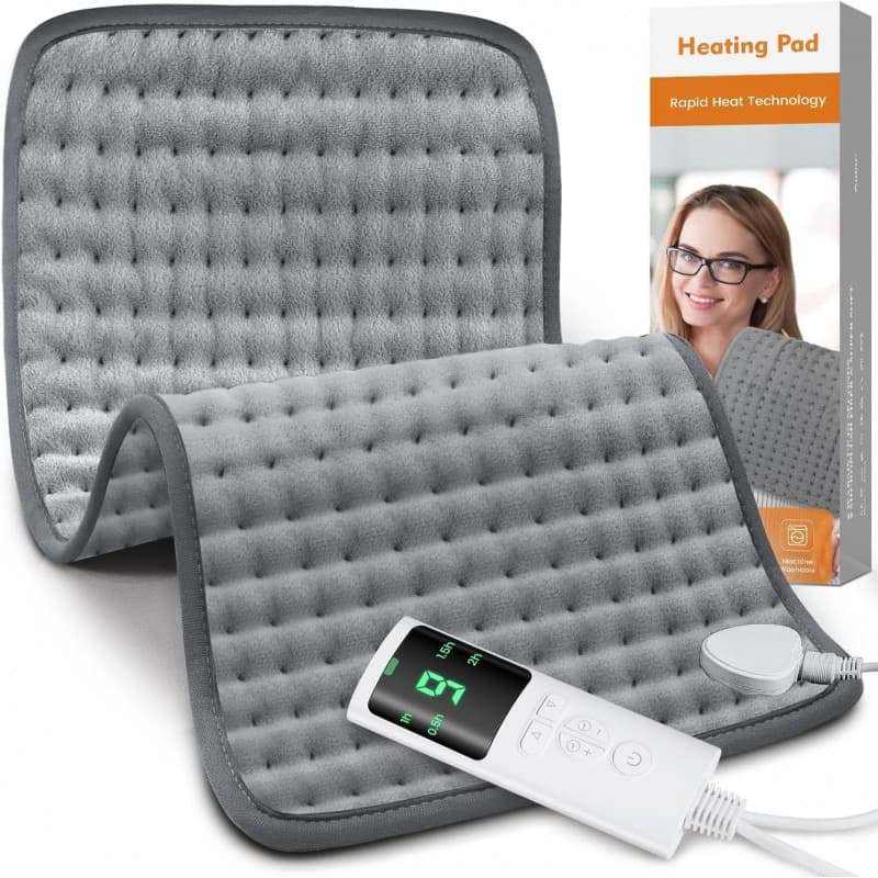 Back Pain Relief Heating Pad Period Heating Pads Synthetic Fiber Fabric Electric Therapy Blanket Single Control Switch 75W Power