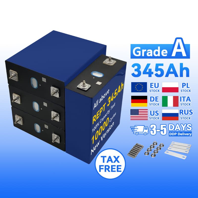 3.2V 345Ah Single Unit Lithium Iron Phosphate Battery Energy