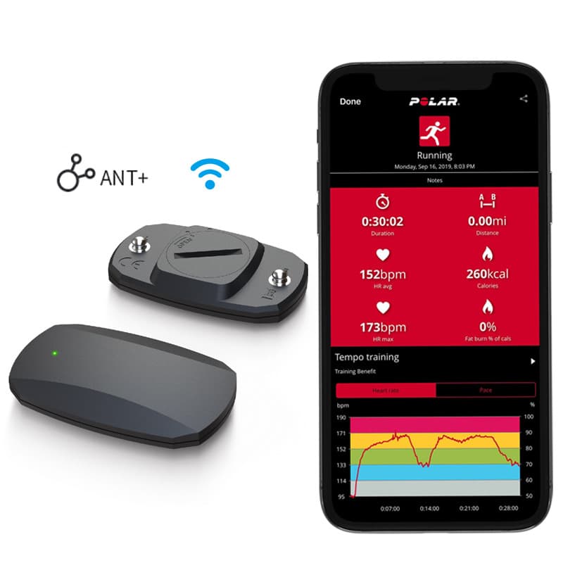 Bluetooth 5.0 Smart Heart Rate Chest Strap Training Exercise Heartbeat Monitor ANT Heart Rate Chest Strap