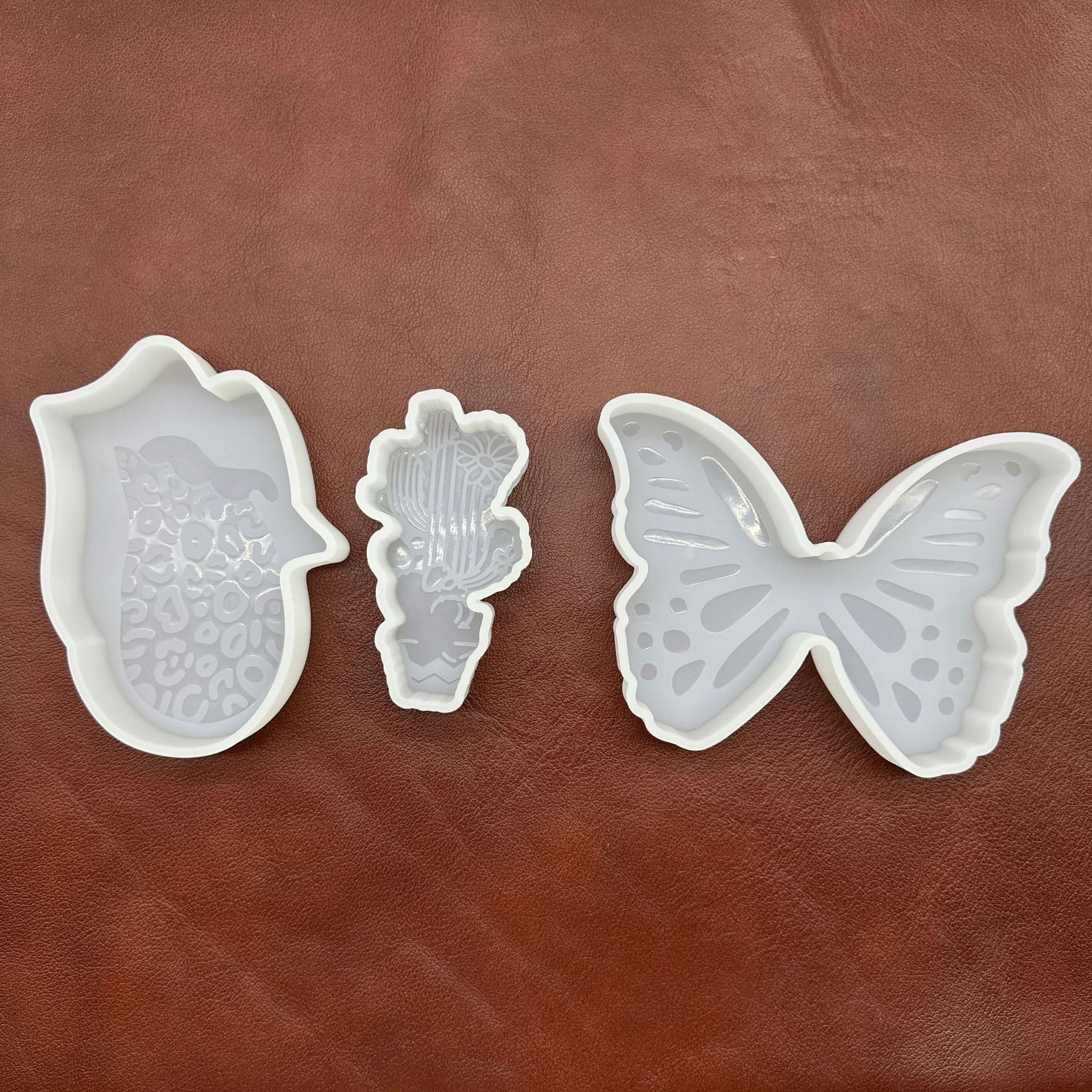 Tongue, Cactus, Butterfly Car Air Freshener Silicone Mold, Soap, Candle Resin Silicone Mold