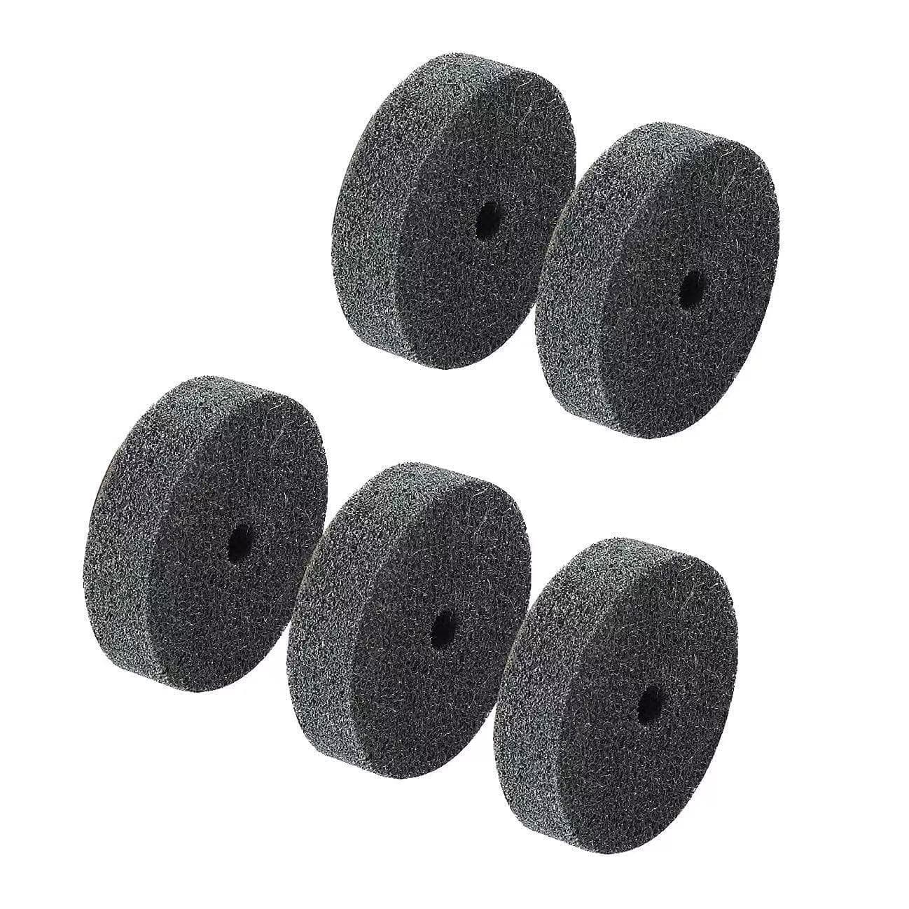 3-inch fiber wheel, dedicated for bench grinders, nylon polishing wheel, non-woven wheel polishing wheel, metal nylon wheel