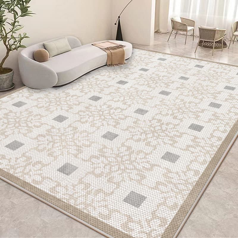 Summer Breathable Cooling Mat, Ice Silk Mat, Carpet, Bedroom Bedside Blanket, Living Room Sofa Cool Mat, Ice Feel Foot Mat