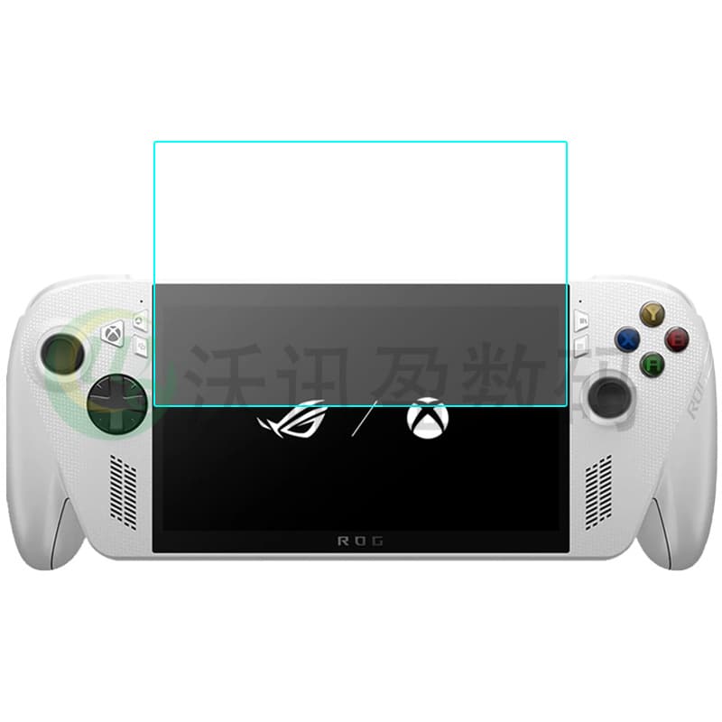 Tempered Glass Screen Protector for ROG Ally X, Anti-Fingerprint, Gaming Console Screen Guard