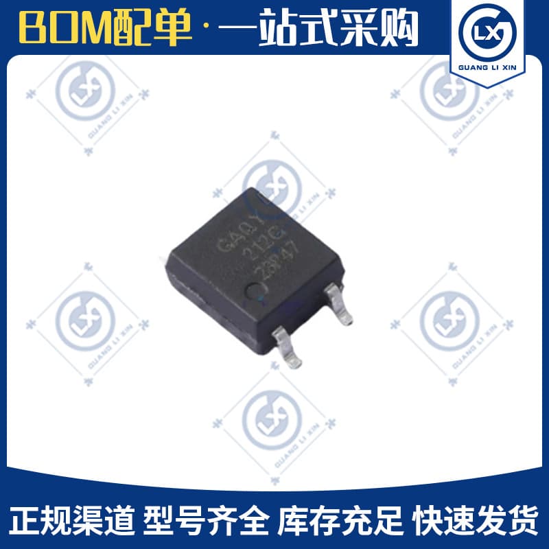 Brand New Original GAQY212GSX 1.32V 60V 1A 180mΩ Solid State Relay (MOS Output)