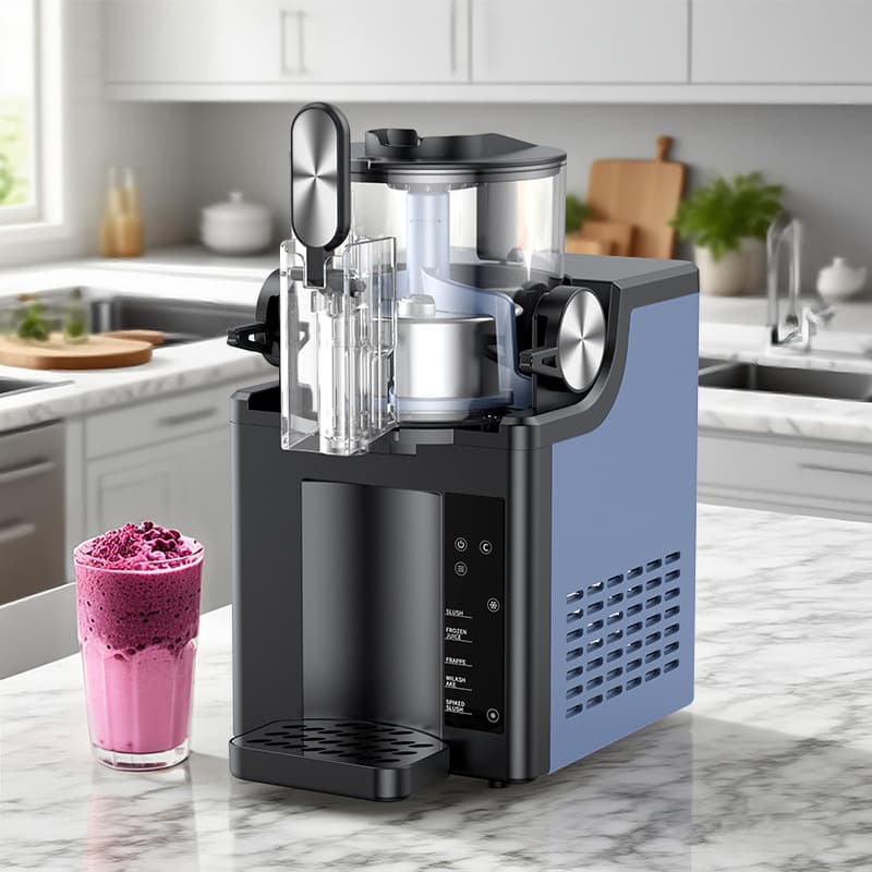 Cross-border Ice Cream Machine Automatic Frozen Drink Machine Self-Cleaning Smoothie Machine Slush Machine Snow Melt Machine Commercial for Street Vending