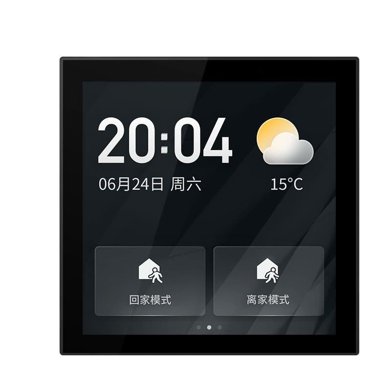 4-inch Tuya smart central control ZIGBEE central control smart home background music host hotel panel