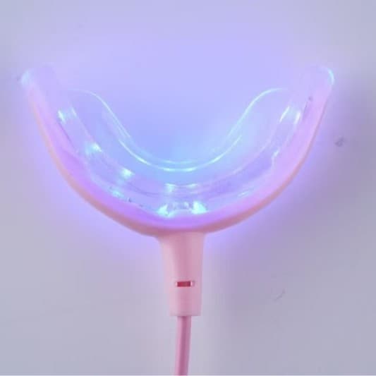 New Arrival In Stock Unisex Home Teeth Whitening Kit Blue Light Rechargeable Portable Set Factory Wholesale