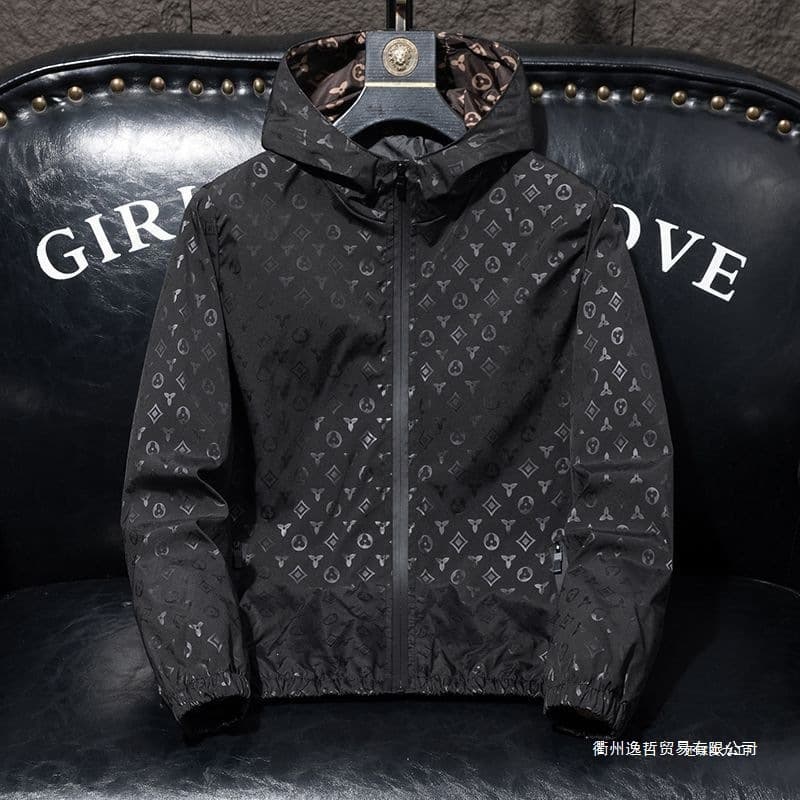 Men's Cotton Jacket 2025 New Trendy Brand Versatile Padded Casual Thickened Jacket Trendy Men's Cotton Zs