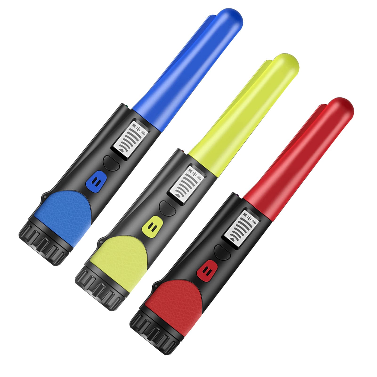The new GP POINTER metal detector with LCD display and positioning stick is a hot-selling item for treasure hunting and export.