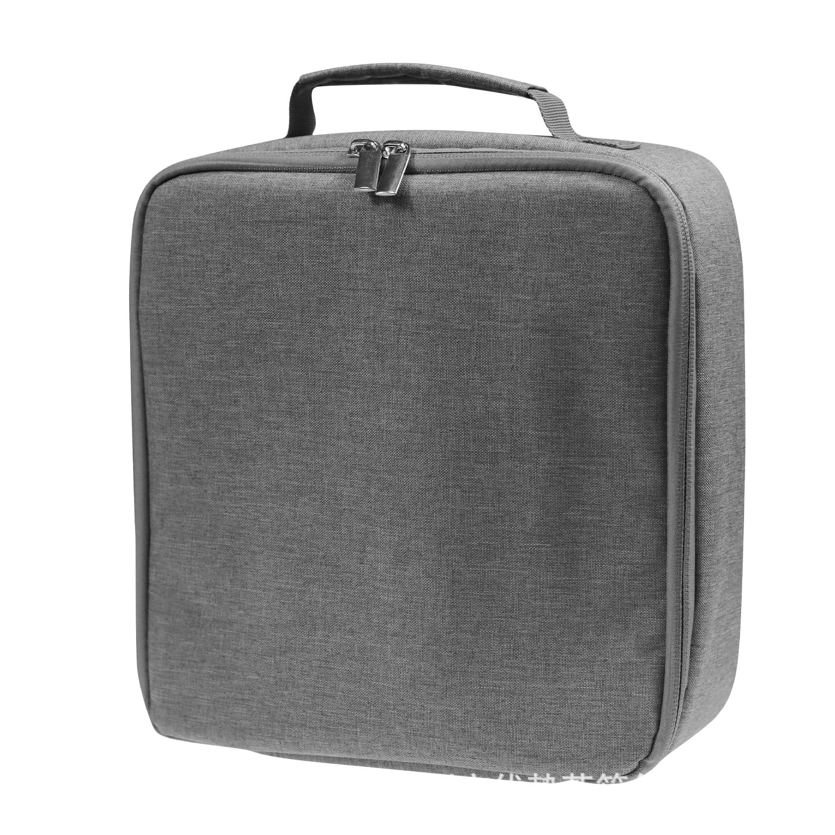 Factory wholesale projector storage box for home use, with compartments for organization, portable gray projector bag.