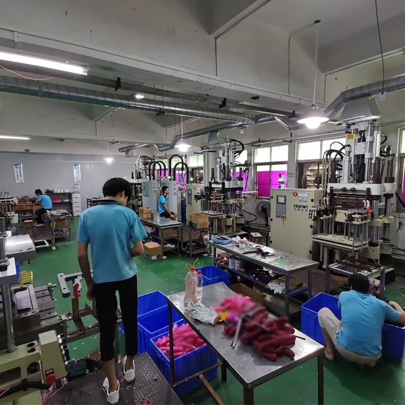 Liquid silicone skin molding processing for female pleasure egg, post-processing factory production for adult products