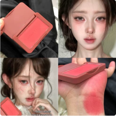 The sense of innocent blood and brokenness! MOONEYES Moon Eyes Blush Palette Apple Red Eyelids