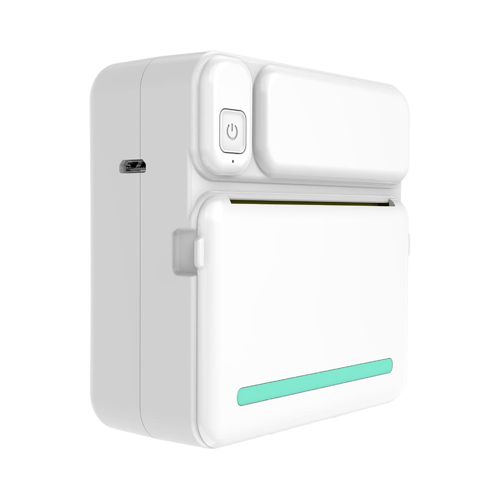 Mini Portable Thermal Printer for Student Error Correction Notes and Photos, Bluetooth Wireless Printing Mini Printer