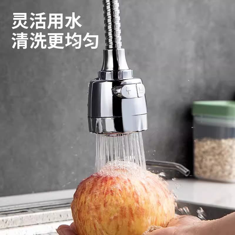 Kitchen sink faucet universal extender universal universal spout rotatable pressurized anti-splash water artifact