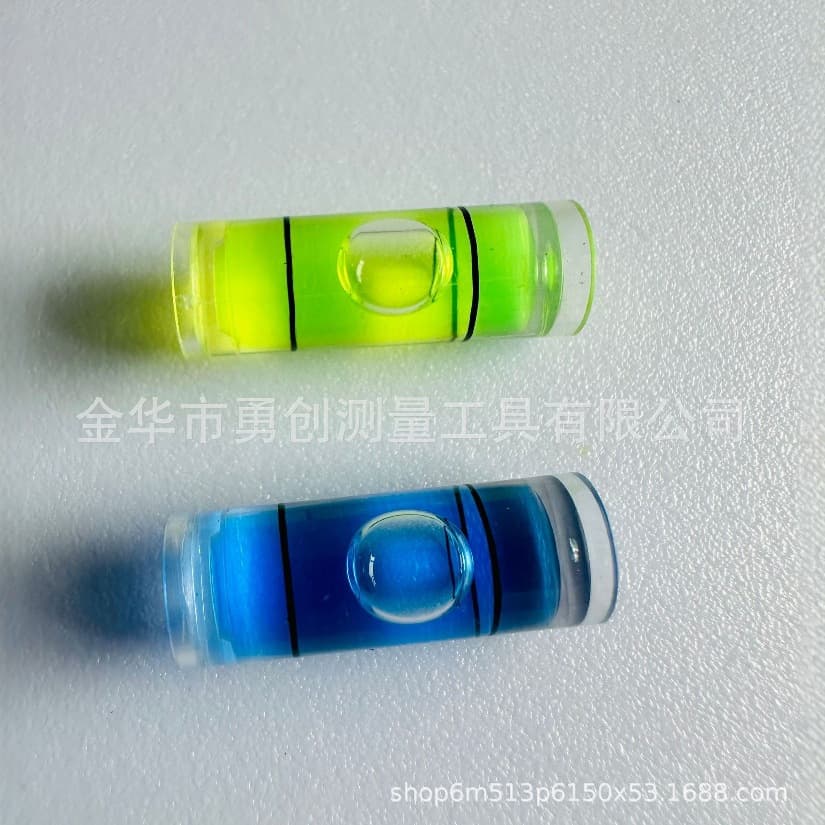 Factory wholesale cylindrical bubble level 8*23 level, bubble level, balancer accessories, level ruler, bubble level.