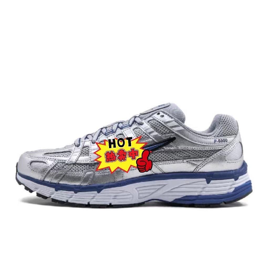 Putian Men's Shoes P-6000 Breathable Cross-border Sports Shoes Men's and Women's Dad Sneakers Original Running Shoes