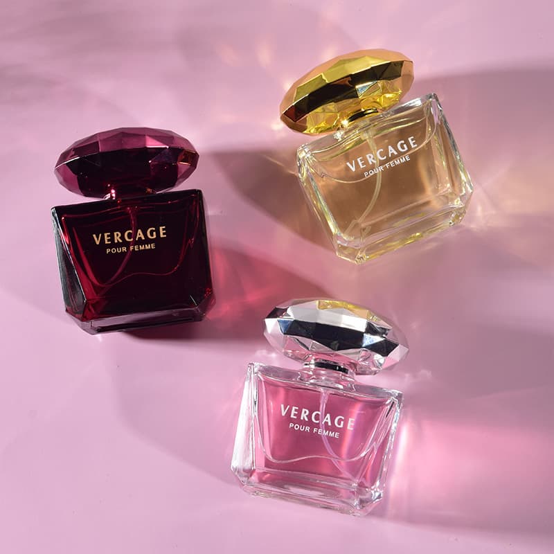 Cross-border best-selling women's perfume authentic crystal diamond long-lasting light fragrance floral fragrance girl fresh and elegant