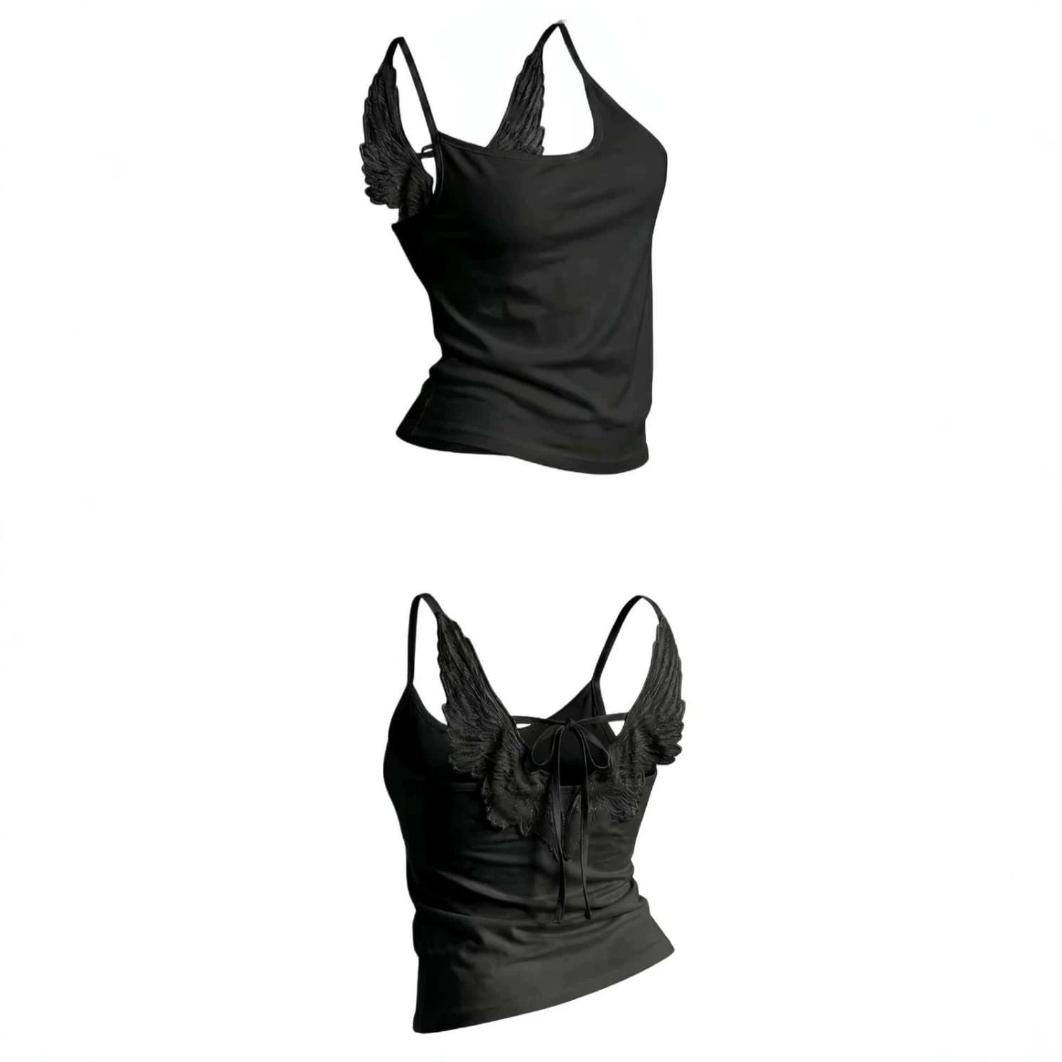 New Women's Fashion Trendy Y2K Wing Strap Camisole Top for Cross-Border Trade