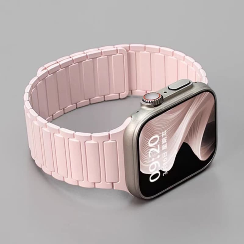 Zhang Jingyi's same model is suitable for Apple S0 watch iwatch11 watch strap applewatch 9 generation magnetic silicone 8SE