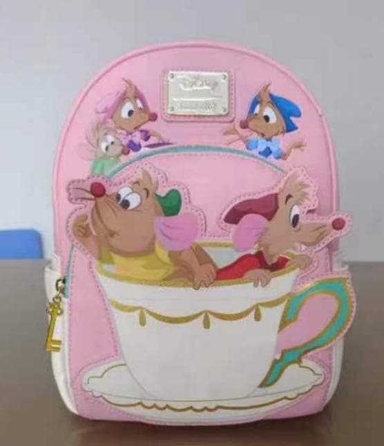 Loungefly Backpack Toy Story Beauty and the Beast Marie Cat Up Backpack