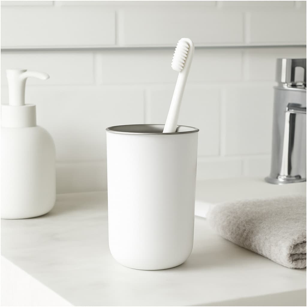 General 300ml Stainless Steel Mouthwash Cup Milk Cup Double-Wall Coffee Cup Children's Water Cup Toothbrush Cup