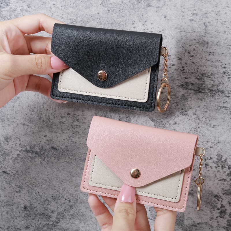 Ins Cute Small Wallet Women's Short Style 2025 New Japanese Style Simple Fashion Niche Student Coin Purse Card Holder