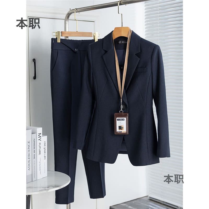 [High-Quality Craftsmanship] Women's Spring/Autumn Suit Set, Formal Business Suit, Work Uniform, Office Wear