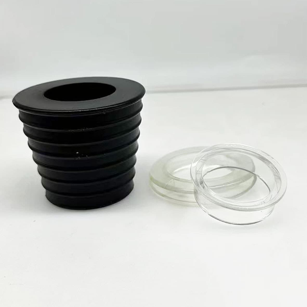 Outdoor Rubber Umbrella Wedge Table Protector Simple Style Rain Umbrella Socket Plug Patio Umbrella Cone Garden Table Cover
