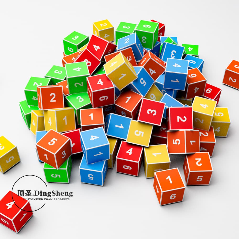Colorful EVA blocks, playground EVA building block blocks, eva cube dice, eva building blocks, foam blocks