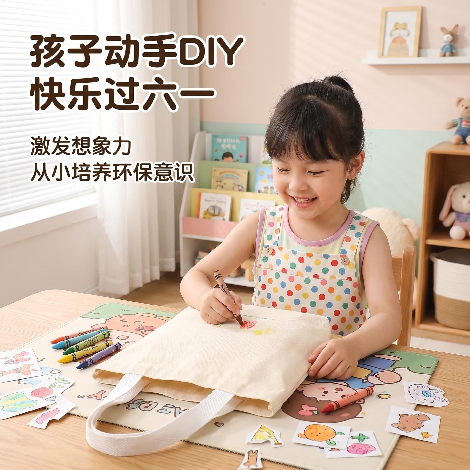 Children's Day Gift Bag, Kindergarten Gift Bag, Canvas Tote Bag, Elementary School Student Gift Bag, Small Gift Bag
