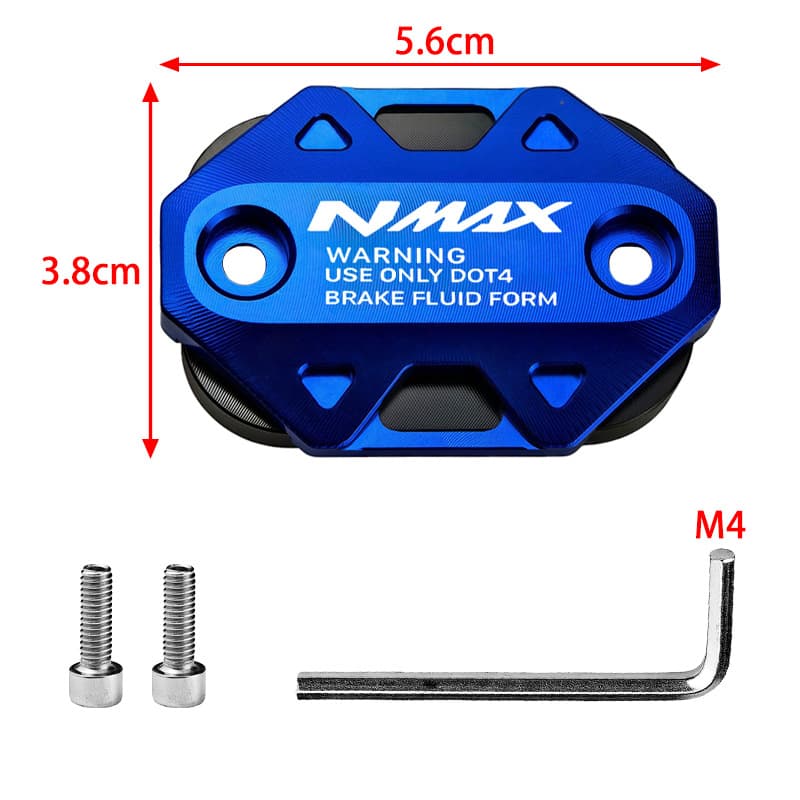 Motorcycle Upgrade Parts CNC Aluminum Alloy Motorcycle NMAX Oil Cup Cover High-Quality Craftsmanship