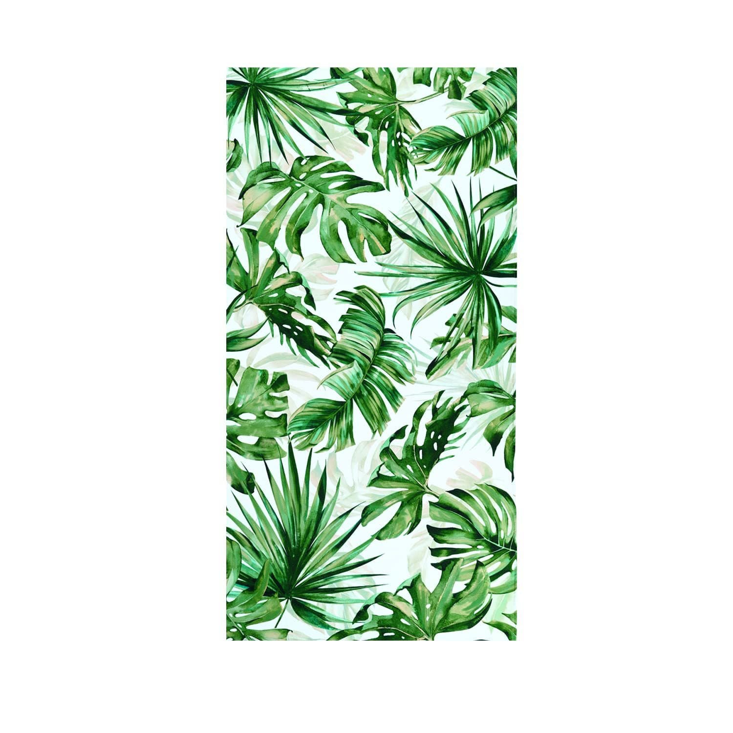 Botanical Floral Print Bath Towel Art Decorative Bath Towel Beach Towel for Bathroom Hotel Spa