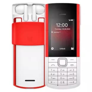 New Design S5710 2.4-Inch Dual SIM 2G GSM Unlocked Button Feature Phone with TWS Earphones