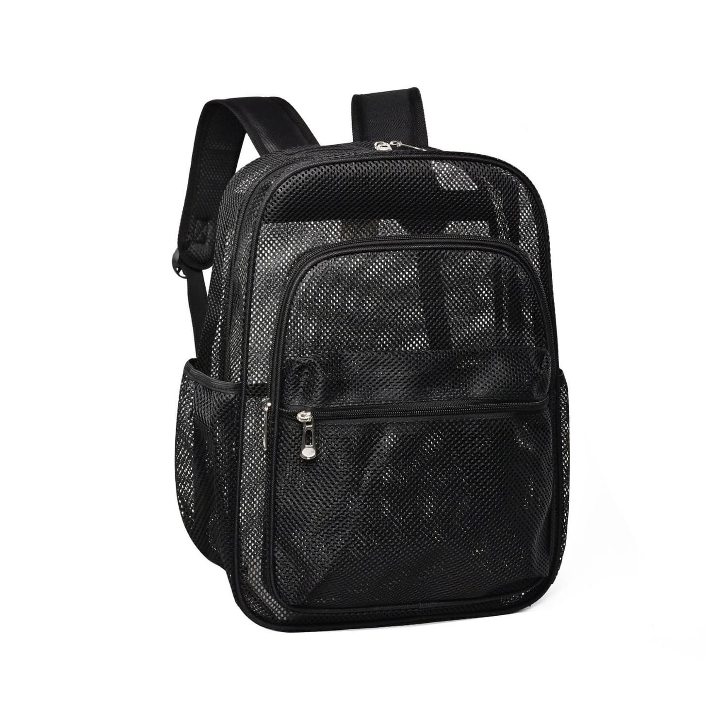 Cross-border Amazon new mesh hollow backpack casual backpack student large capacity travel bag teenagers