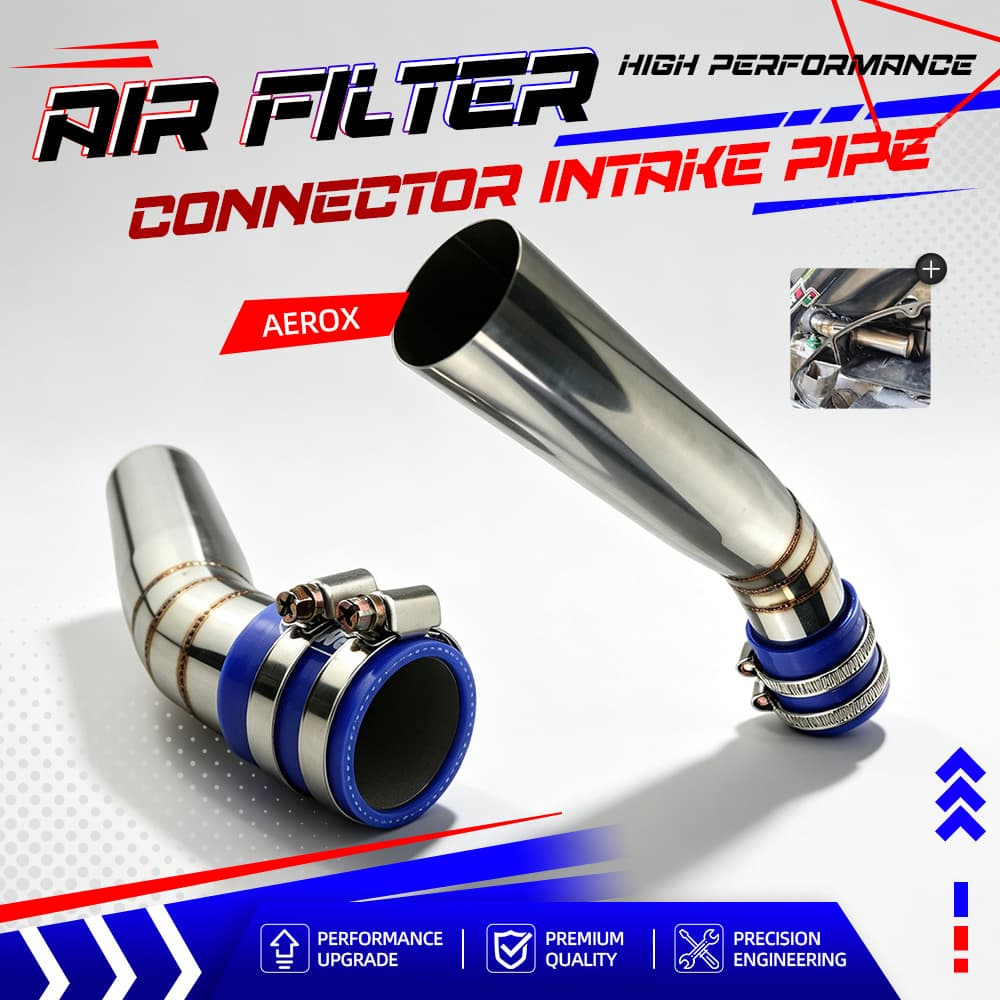 Yamaha NVX155 V1 Modified Pulse Stainless Steel Intake Pipe AEROX155 Air Filter Tube Old
