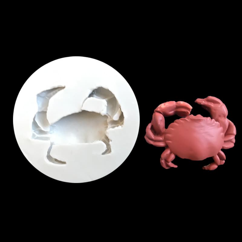 DIY Baking Tools Silicone Cake Mold Animal Crab Handmade Soap Mold Fondant Chocolate Mold