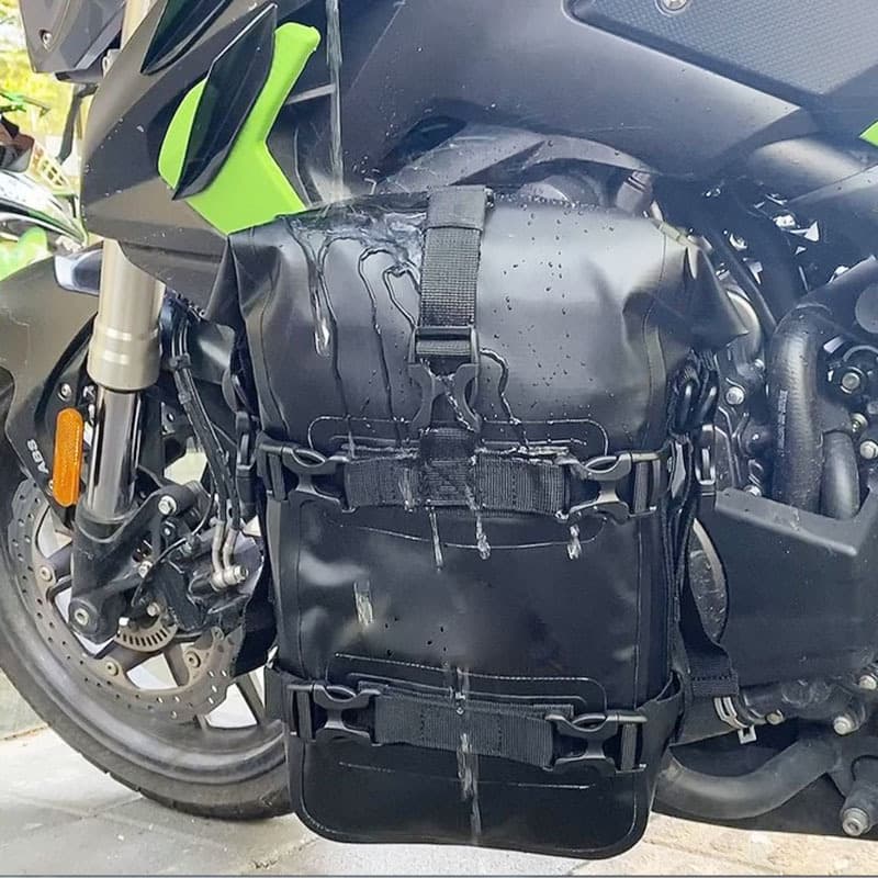 Motorcycle Crash Bar Bag Waterproof Side Bag Pannier Hanging Bag Tail Bag Bumper Bag Touring Essential Universal Quick Release