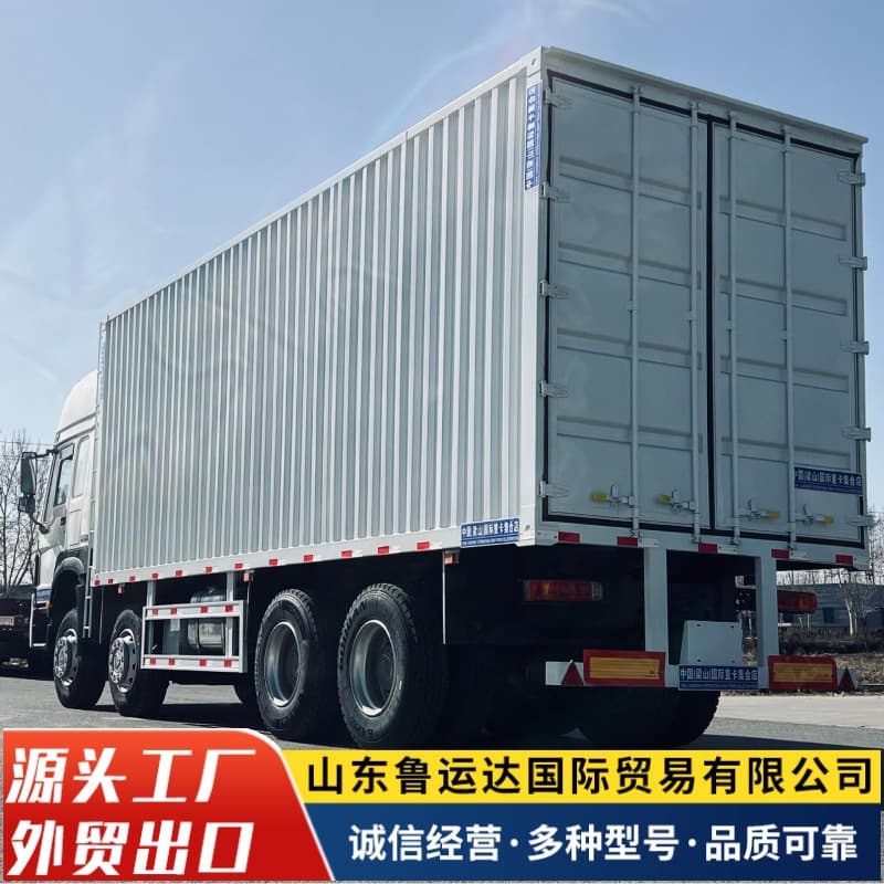 Light Van Semi-Trailer Van Transport Semi-Trailer Wing Open Semi-Trailer 13.75m Van Wing Open Semi-Trailer